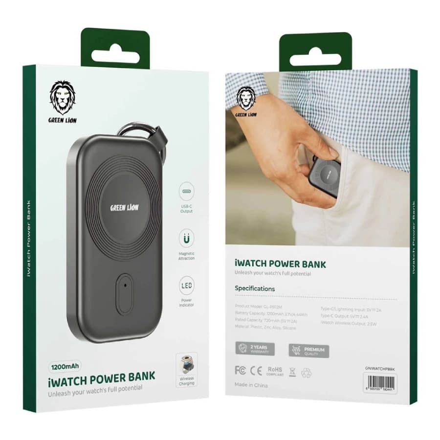 پاور بانک گرین لاین Green Lion IWatch Powerbank — تصویر ۶