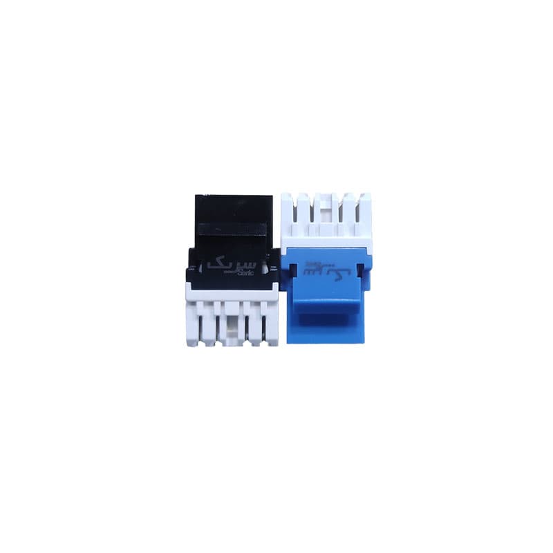 کیستون شبکه سریک Seric CAT6 UTP مشکی — تصویر ۴
