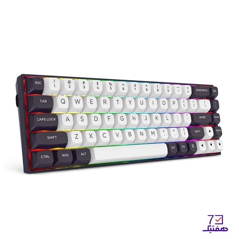 کیبورد بی سیم مکانیکال گیمینگ ردراگون Redragon K712 RGB-M — تصویر ۲