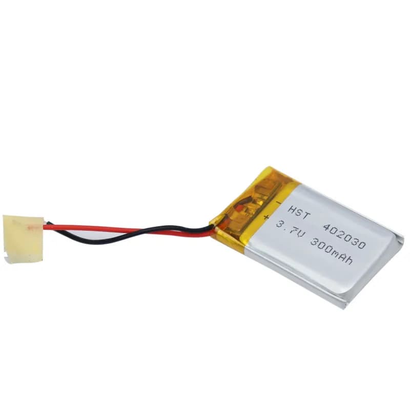 باتری لیتیوم-یون مدل 402030 سایز 2*20*30mm ظرفیت 320 میلی آمپر ساعت