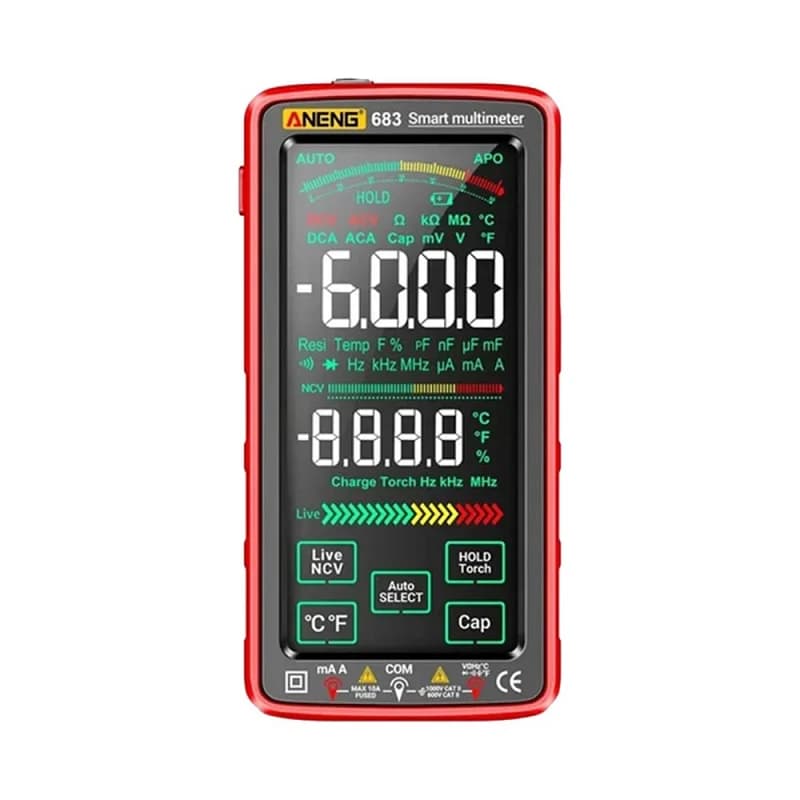 مولتی متر دیجیتالی AN683
