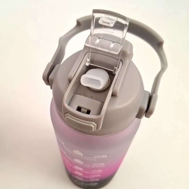 قمقمه ورزشی وارداتی سه قلو گنجایش 2 لیتر gh-444 — تصویر ۳