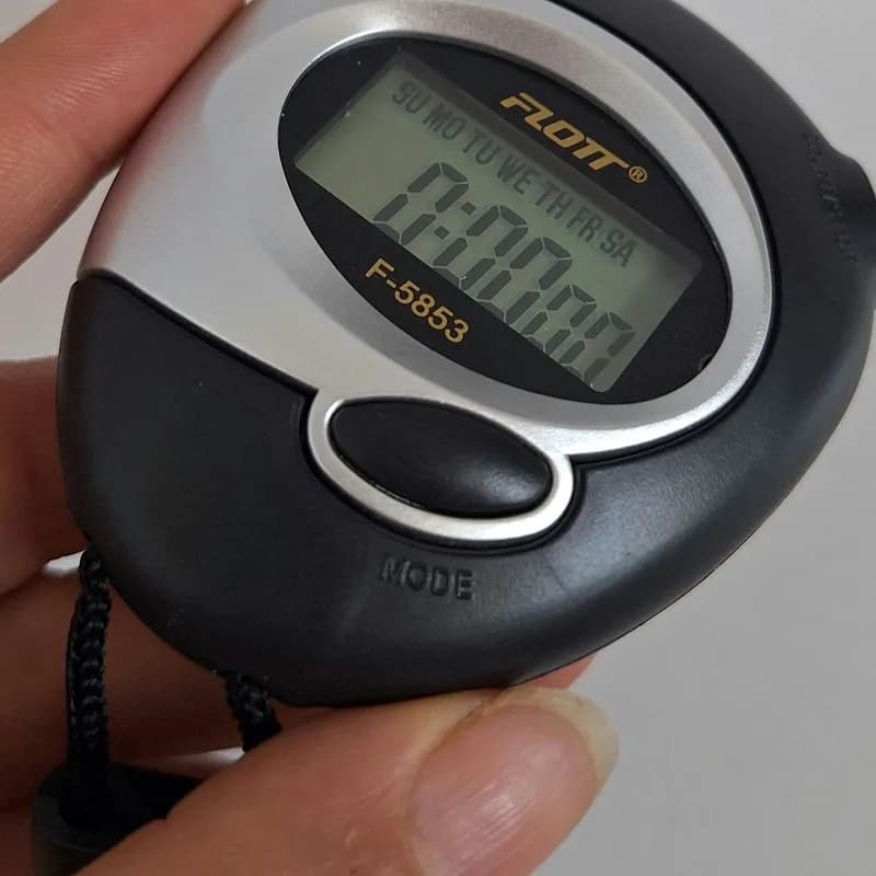 کرنومتر فلات وارداتی مدل F-5853 — تصویر ۳