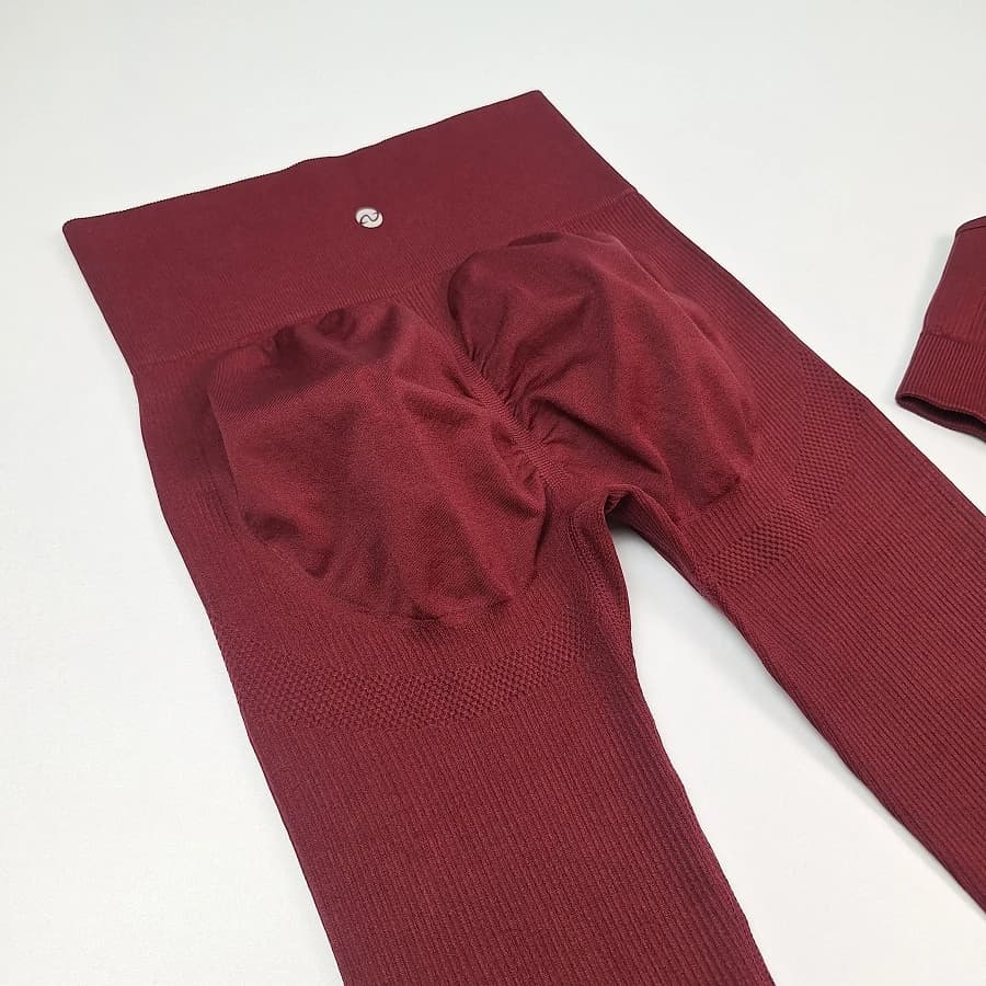 ست اورجینال سیملس نیمتنه لگ پشت چین دار SY-0212 — تصویر ۷