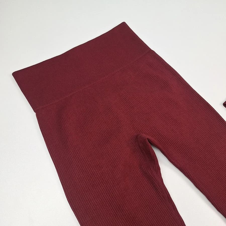 ست اورجینال سیملس نیمتنه لگ پشت چین دار SY-0212 — تصویر ۸