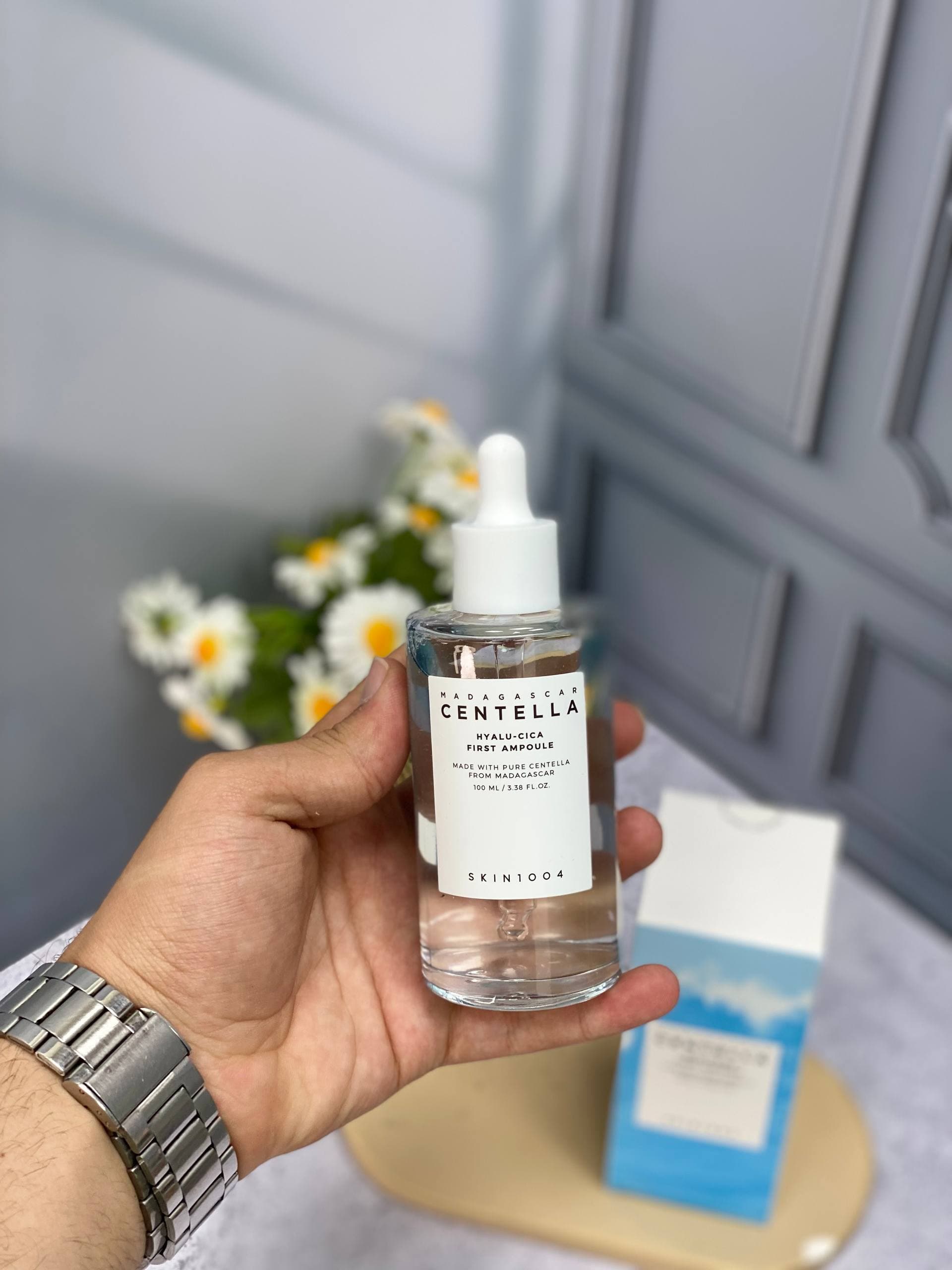 آمپول آبرسان سنتلا ماداگاسکار SKIN1004 Hyalu-Cica First Ampoule حجم 100 میل — تصویر ۲