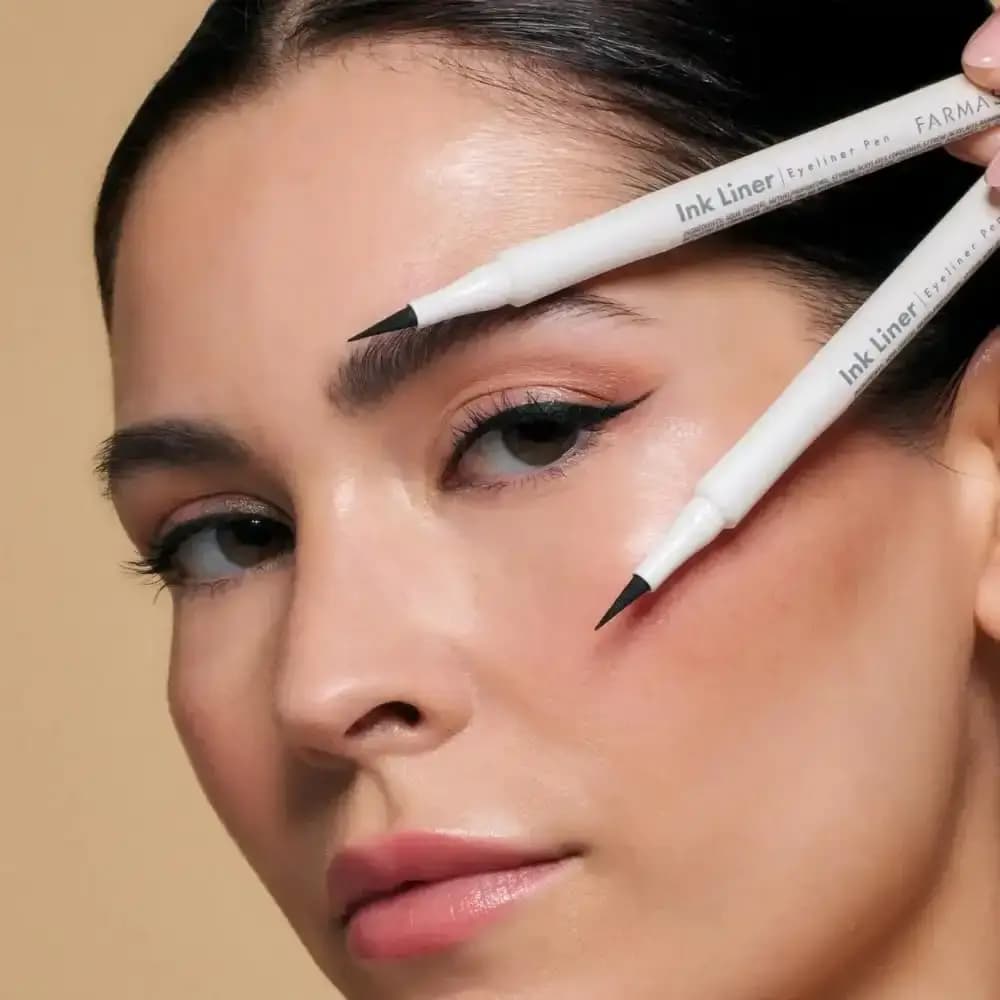 خط چشم ماژیکی ضد آب برند فارماسی مدل farmasi ink Liner Eyeliner — تصویر ۴
