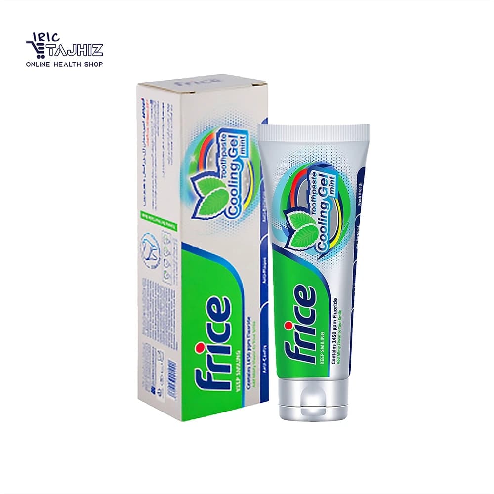 خمیر دندان ژل بزرگسال دارای یون فلوراید فریس frice وزن 120 گرم — تصویر ۲