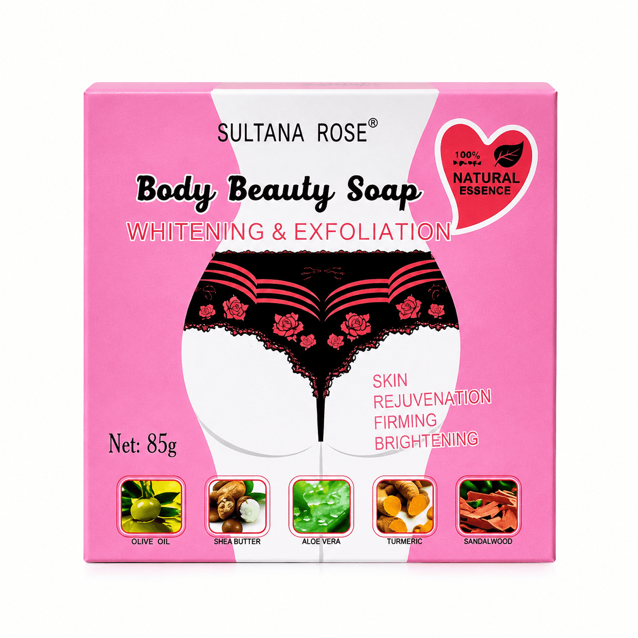 صابون مدل Sultana Rose Body Beauty Soap