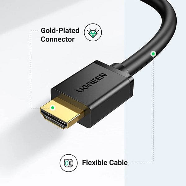 کابل تبدیل HDMI به DVI یوگرین مدل UGREEN HD106-10136 طول 3 متر — تصویر ۵
