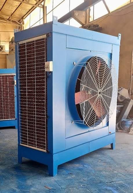 کولر صنعتی سلولزی سانتریفیوژ با ظرفیت هوادهی 32000 متر مکعب بر ساعت