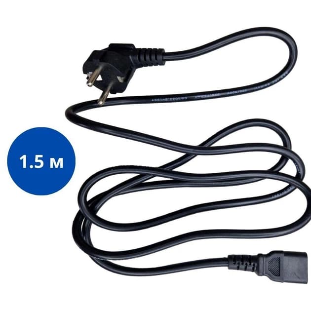 کابل برق پاور کامپیوتر Macher MR-89 طول ۱.۵ متر