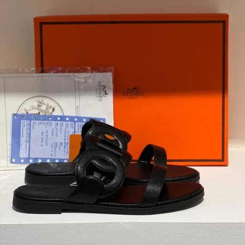 صندل زنانه هرمس لاگون Hermès Lagune Sandals — تصویر ۱۱