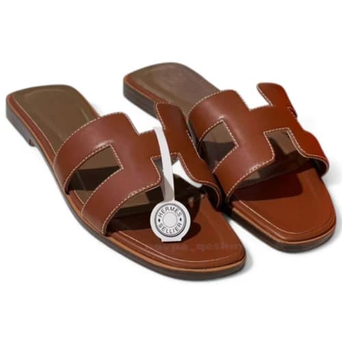 صندل زنانه هرمس اوران Hermès Oran Sandals — تصویر ۱۱