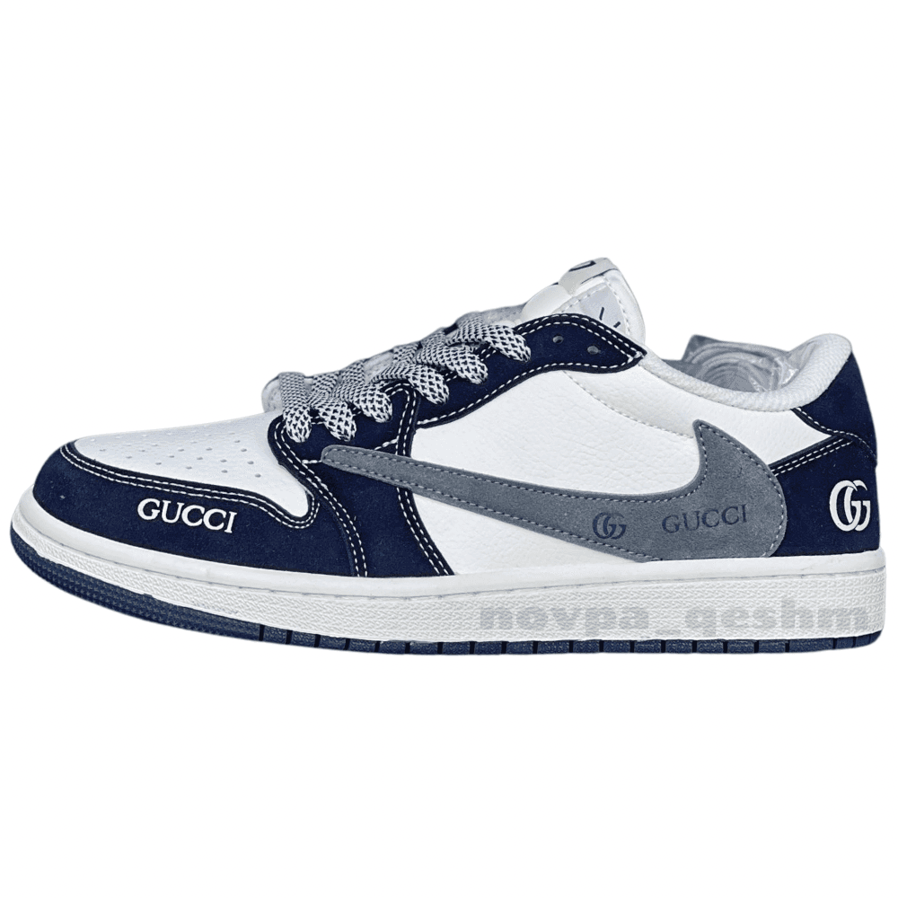 نایک ایر جردن 1 لو تراویس اسکات گوچی NIKE AIR JORDAN 1 LOW TRAVIS SCOTT X GUCCI — تصویر ۲