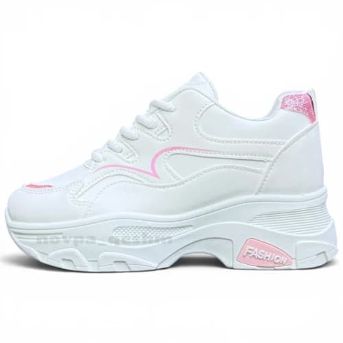 کتونی اسپرت لژدار طبی زنانه مدل فلای | کفش فانتزی راحتی Women Fly sneakers — تصویر ۶