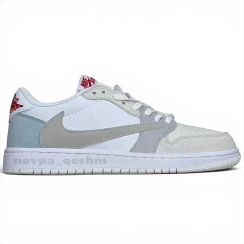 کفش کتونی نایک ایر جردن 1 لو تراویس اسکات پاریس NIKE AIR JORDAN 1 LOW TRAVIS SCOTT PARIS — تصویر ۴