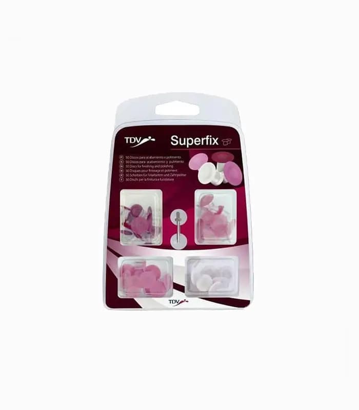 کیت دیسک پالیش کامپوزیت مخصوص سطوح 50 عددی تی دی وی – TDV Superfix Kit Polishing Disc — تصویر ۲