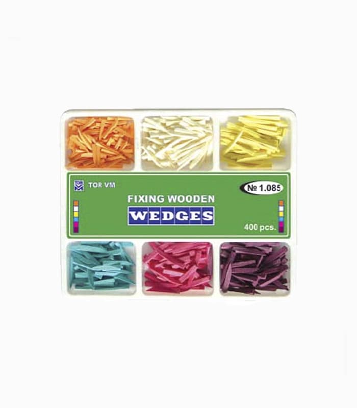 وج چوبی آناتومیک 6 رنگ 400 عددی تور وی ام – Tor Vm Wooden Wedge — تصویر ۲