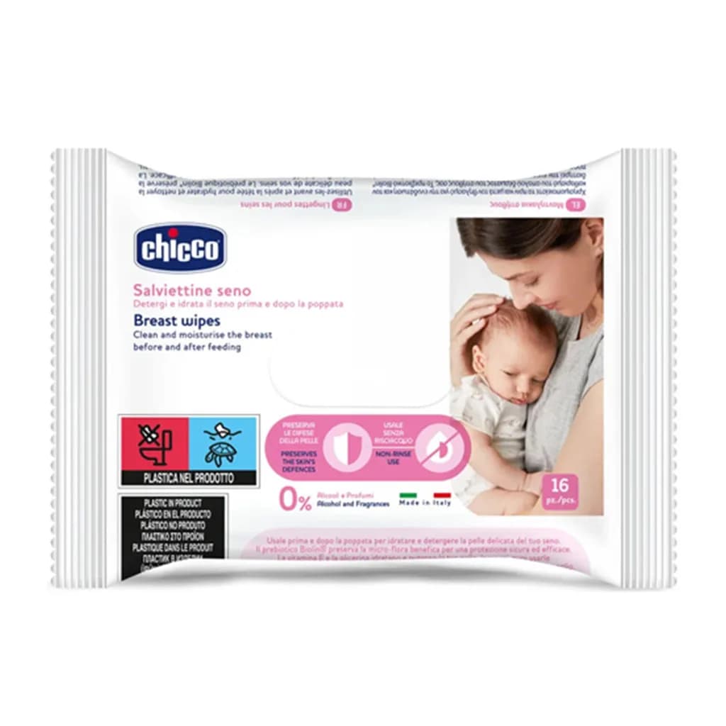 دستمال استریل سینه مادر 16عددی چیکو Chicco