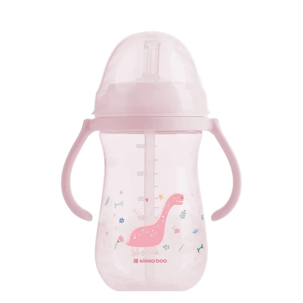 لیوان آبمیوه خوری Dino World دسته دار 300میل کیکابو Kikkaboo — تصویر ۲