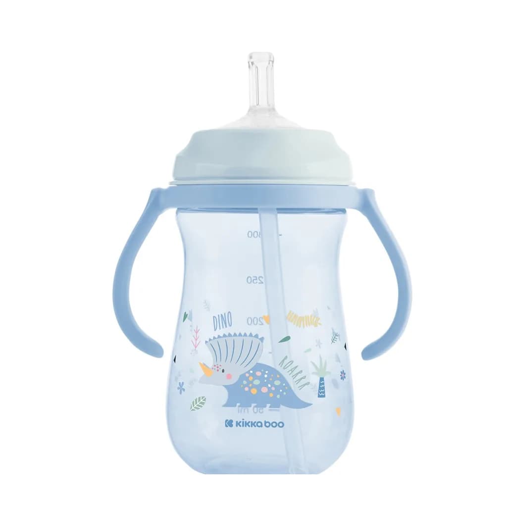 لیوان آبمیوه خوری Dino World دسته دار 300میل کیکابو Kikkaboo — تصویر ۷