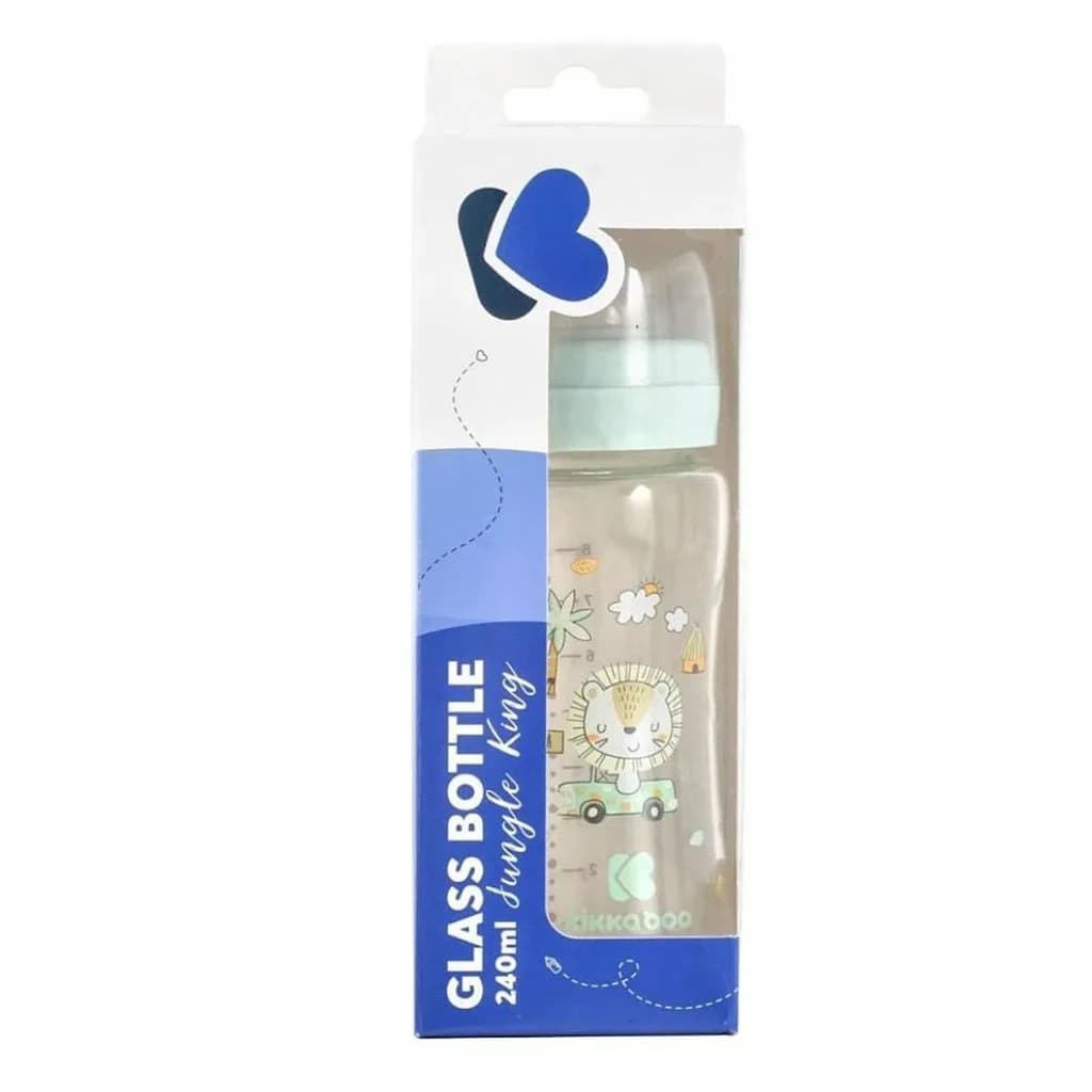 شیشه شیر پیرکس 240میل طرح Jungle King کیکابو — تصویر ۳