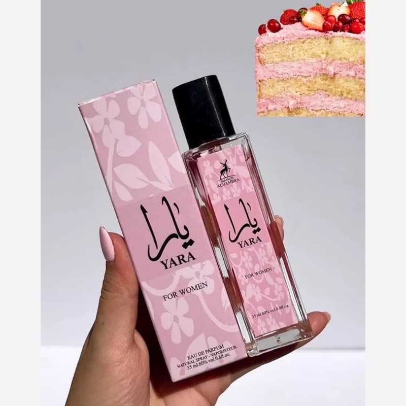 عطر جیبی الحمبرا زنانه مدل یارا حجم 35 میلی لیتر — تصویر ۲