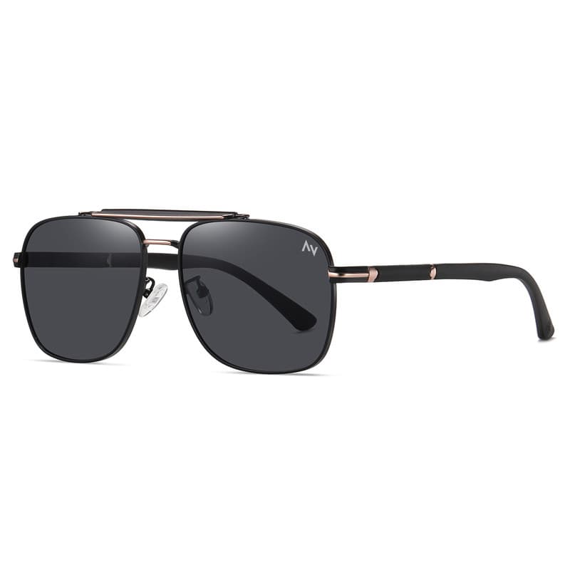 عینک آفتابی خلبانی (Aviator) مردانه آلبرت وگ مدل 6320C84P101 Polarized Avantgarde Visionary — تصویر ۲