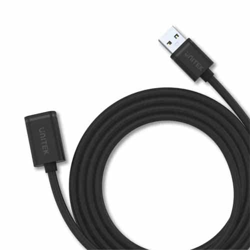 کابل افزایش طول USB 2.0 یونیتک مدل Y-C418GBK به طول 5 متر کد 1906 — تصویر ۵