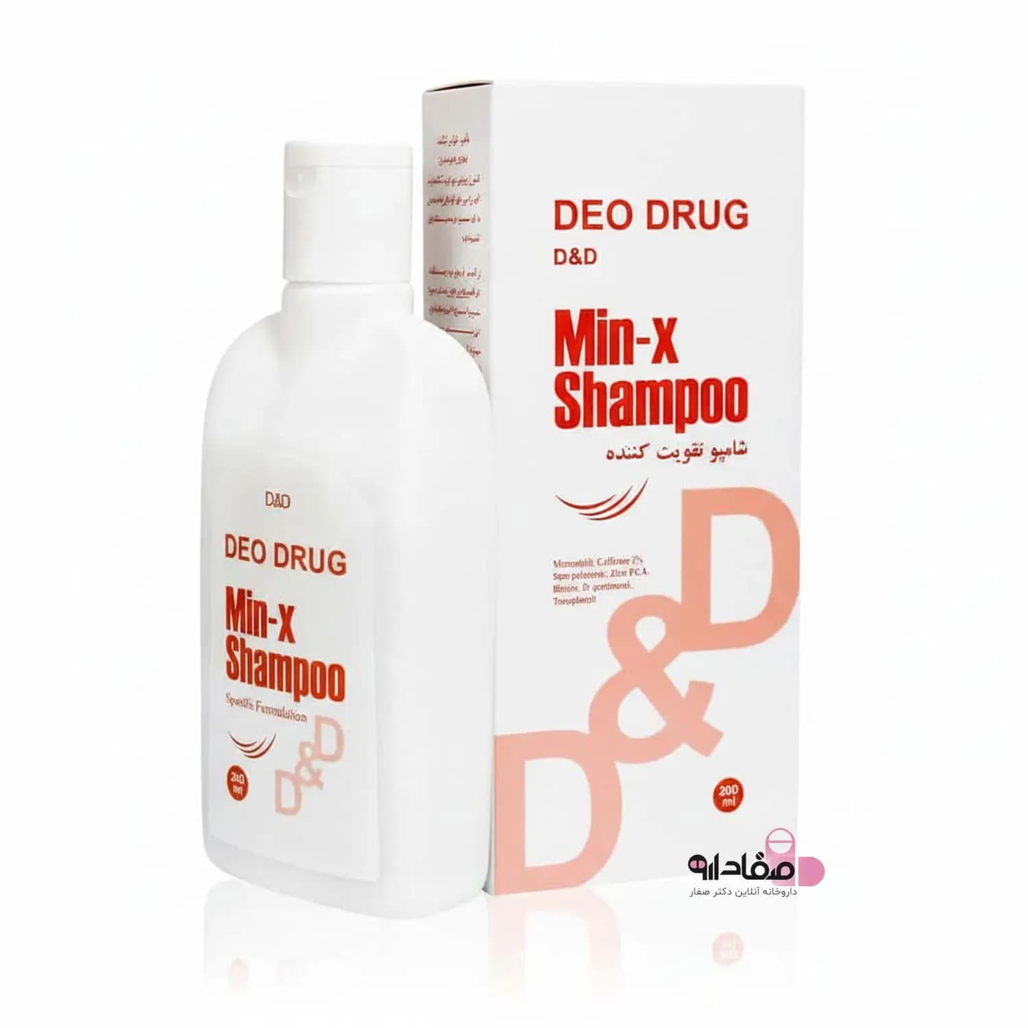 شامپو تقویت کننده و ضد ریزش دئودراگ 200 میلی لیتر | Deo Drug Min-x Strengthening & Anti-Hair Loss Shampoo