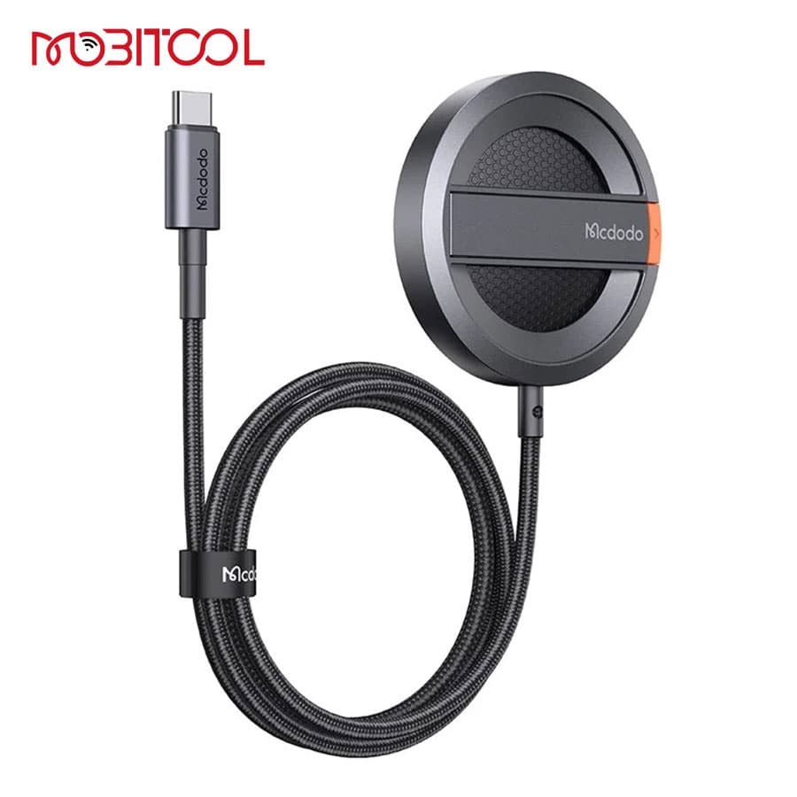 شارژر وایرلس مگ سیف 15 وات مک دودو MCDODO CH-550 15w iPhone Magnetic Charger — تصویر ۳