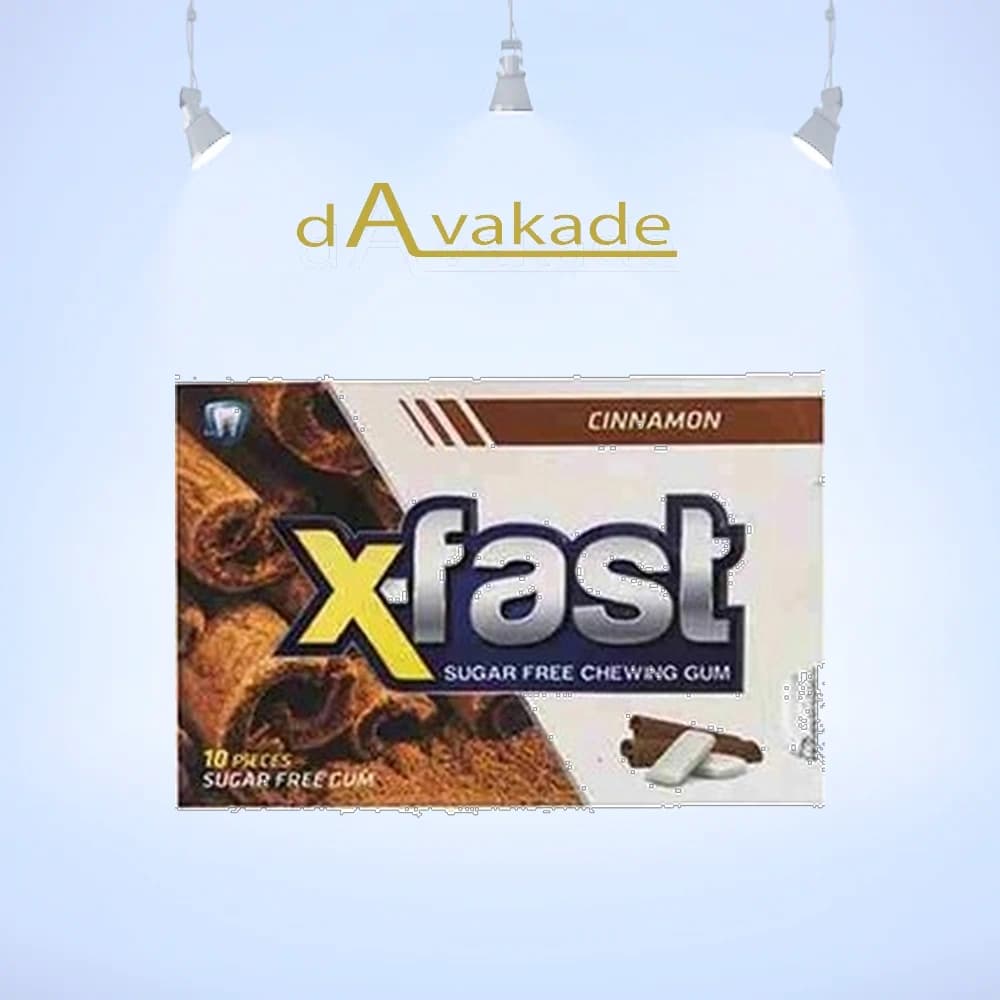 آدامس X-FAST با طعم دارچین: