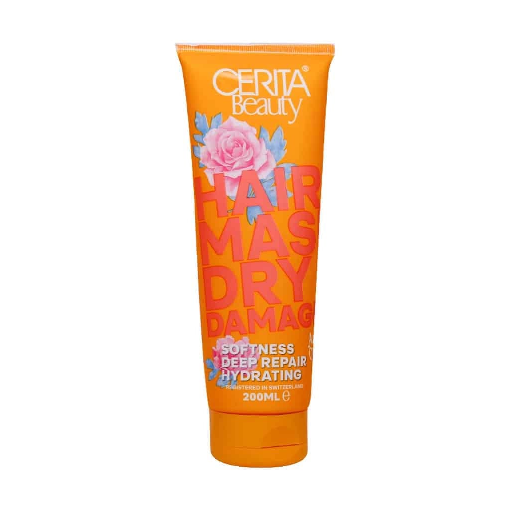 ماسک ترمیم کننده موهای خشک و آسیب دیده سریتا 200 میلیلیتر Cerita Repairing Hair Mask for Dry Hair l