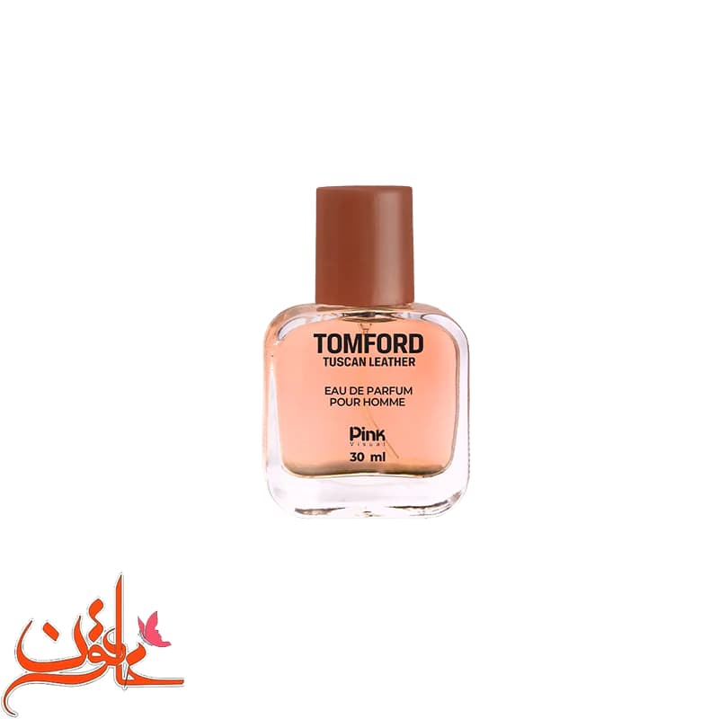 عطر جیبی پینک ویژوآل مدل Tom Ford Tuscan Leather حجم 30 میلی لیتر