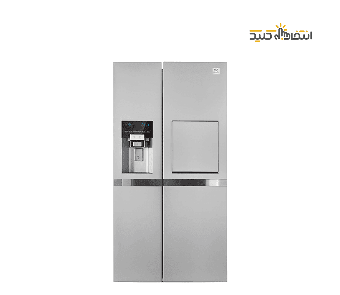 یخچال فریزر دوو ساید بای ساید پرایم دو درب مدل DS-3730SS — تصویر ۳