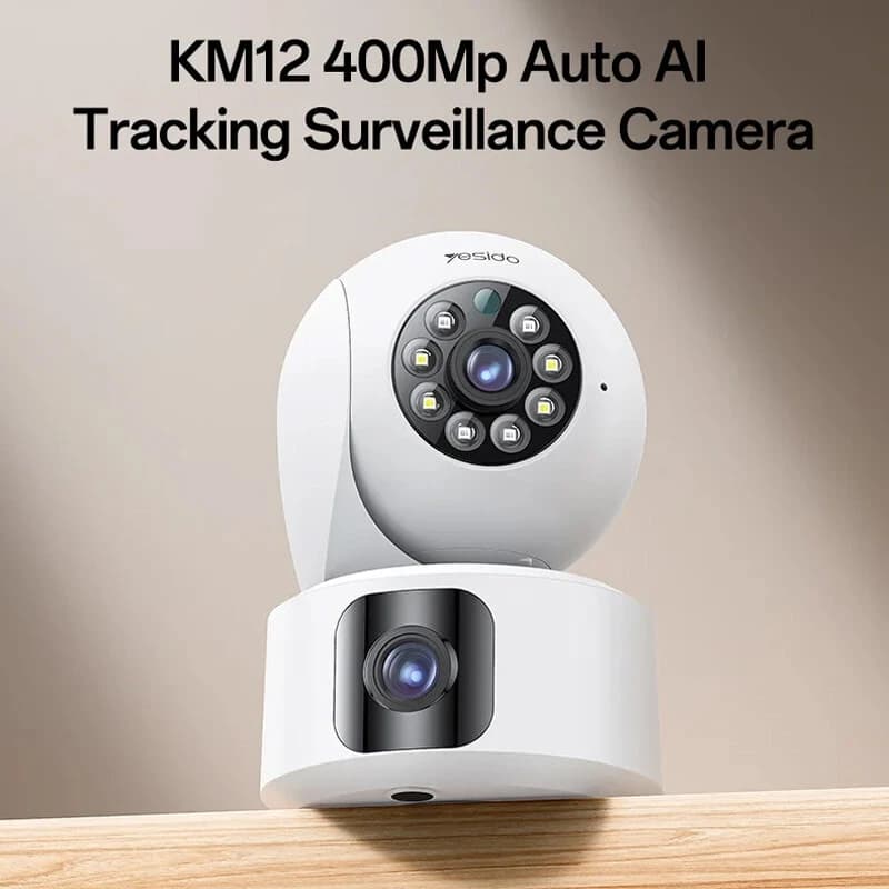دوربین مداربسته بی سیم یسیدو 4 مگاپیکسل KM16 — تصویر ۵