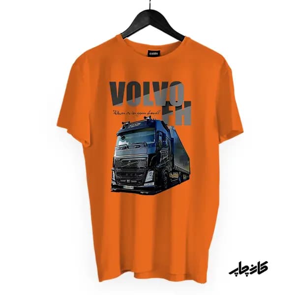تیشرت ولوو طرح کشنده Volvo FH — تصویر ۴