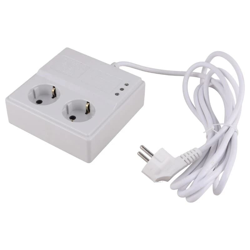 محافظ برق یخچال و فریزر 2 خانه ارت دار پارت الکتریک 981 با کابل 3 متری — تصویر ۴