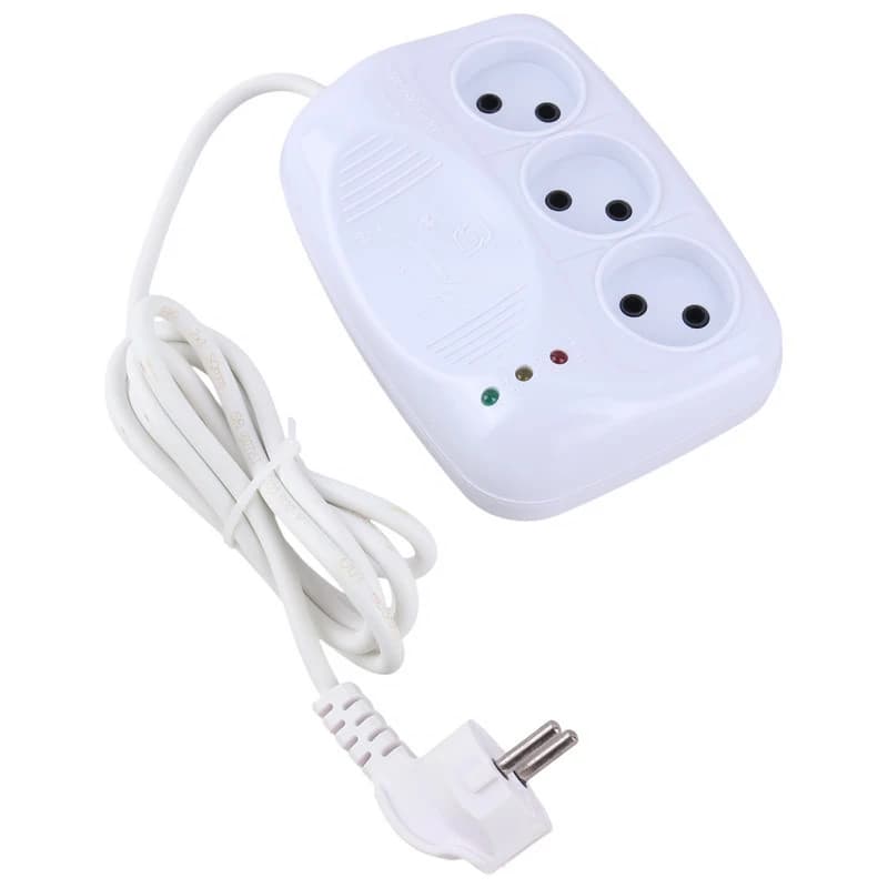 محافظ برق یخچال و فریزر 3 خانه تیراژه S4000 با کابل 1.8 متری — تصویر ۳
