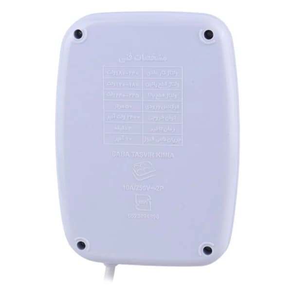 محافظ برق یخچال و فریزر 3 خانه تیراژه S4000 با کابل 1.8 متری — تصویر ۱۰