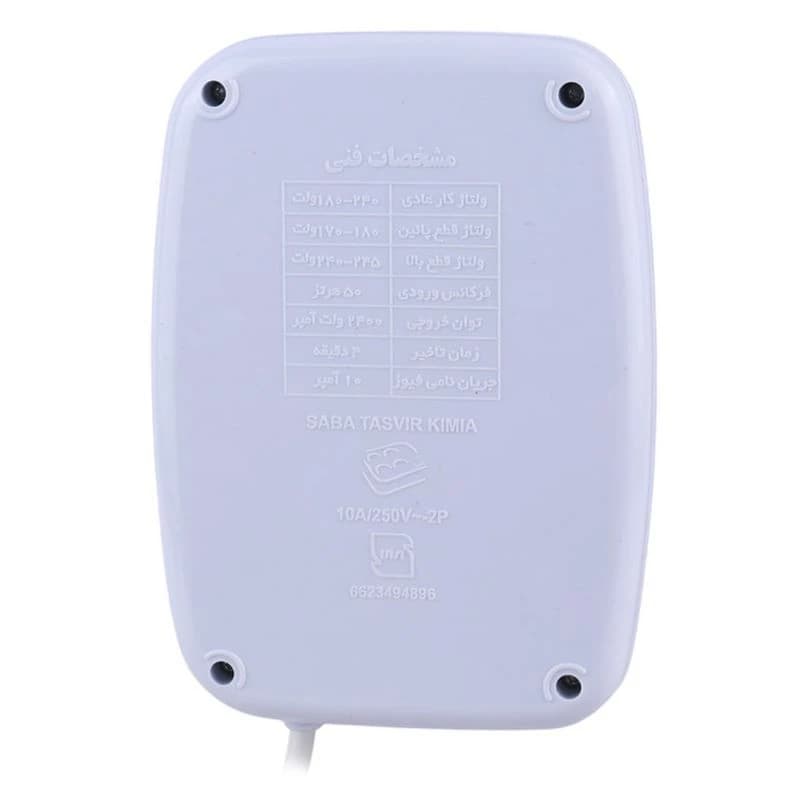 محافظ برق یخچال و فریزر 3 خانه تیراژه S4000 با کابل 1.8 متری — تصویر ۵