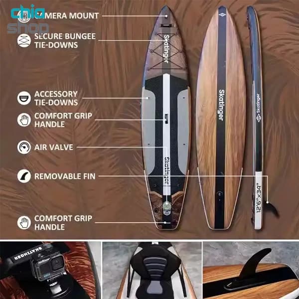 پدل برد SKATINGER مدل WaveRider — تصویر ۴
