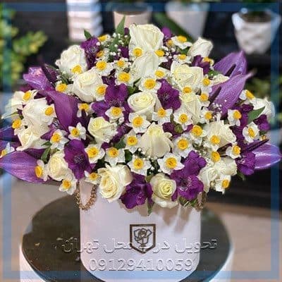 سفارش دسته گل برای مطب دکتر مظاهری تهران