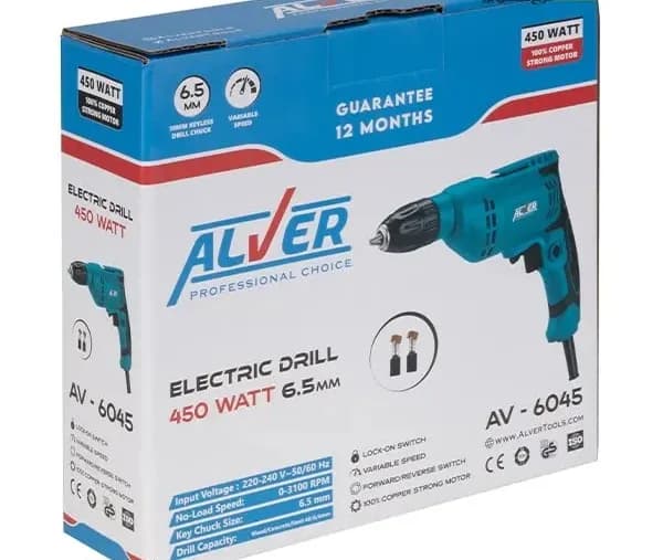 دریل آلور مدل AV-6045 — تصویر ۱۲