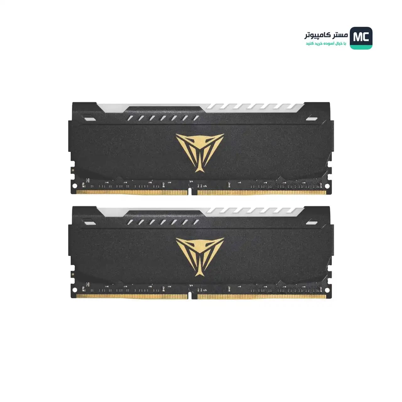 رم پاتریوت Viper Steel RGB 16GB (2x8GB) 3200MHz DDR4 CL16 — تصویر ۴