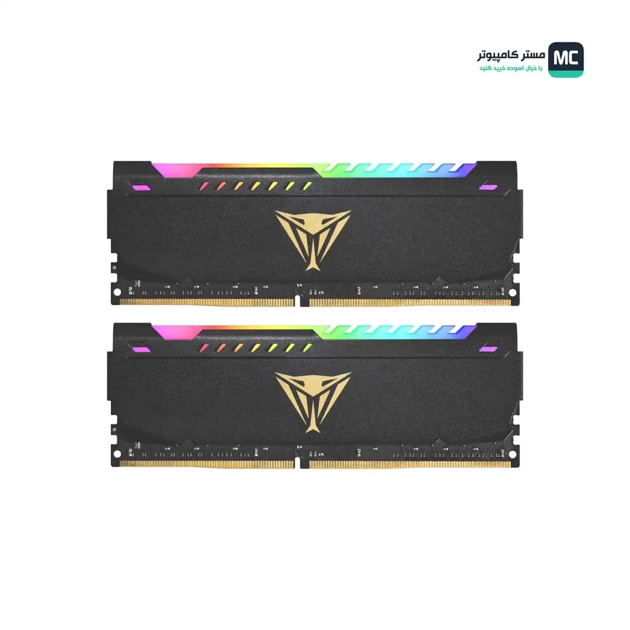 رم پاتریوت Viper Steel RGB 16GB (2x8GB) 3200MHz DDR4 CL16 — تصویر ۳