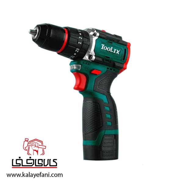 دریل شارژی چکشی ۱۶/۸ ولت تولیکس مدل TX-2418BR — تصویر ۴