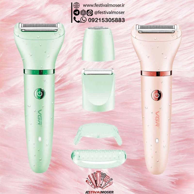 ماشین اصلاح سه کاره وی جی آر مدل V-735 — تصویر ۲