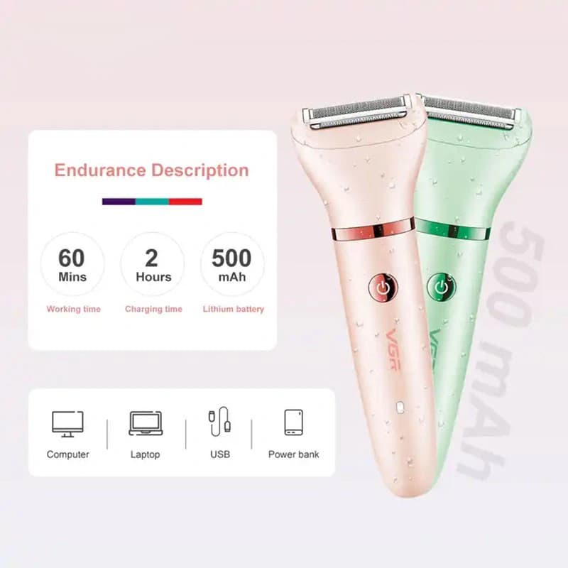 ماشین اصلاح سه کاره وی جی آر مدل V-735 — تصویر ۶